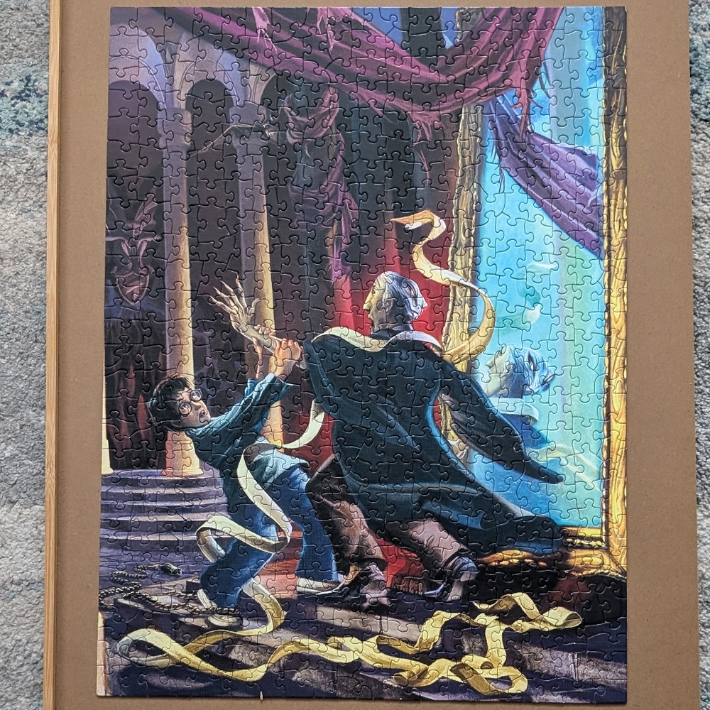 New York Puzzle Company Harry Potter Unravelling Quirrell 500 Piece Puzzle - Picture 5 of 5